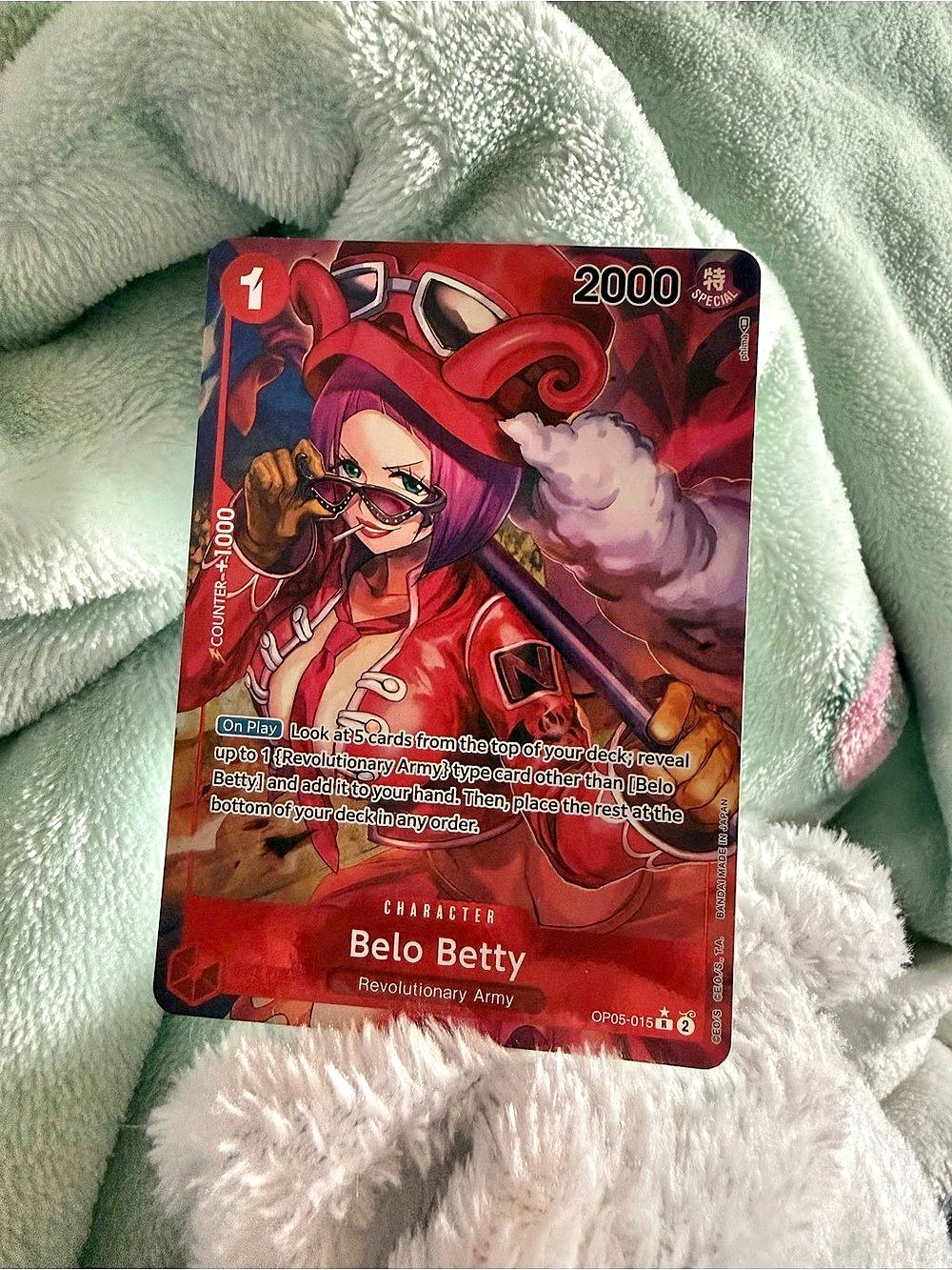 Belo Betty One Piece Trading Card